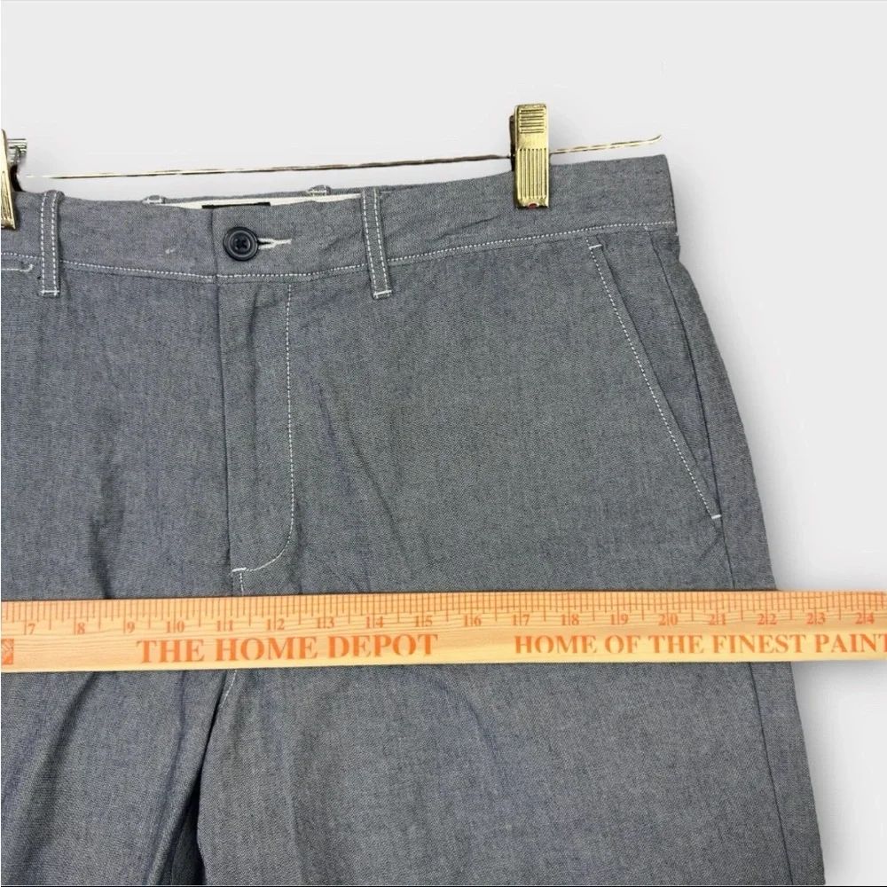 NEW J. Crew 770 Straight Stretch Chino Pants Grey Mens Size 34 x 32 WX0339 City